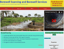 Tablet Screenshot of borewellscanning.com